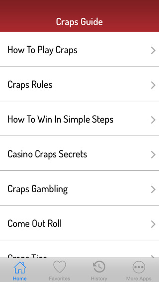 Craps Guide - Best Video Guide