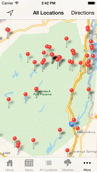 【免費旅遊App】Art in the Adirondacks-APP點子