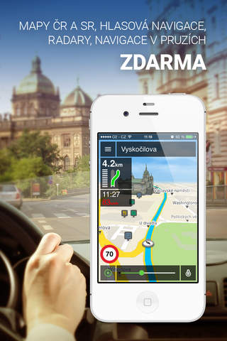 GPS NACESTY - offline navigace screenshot 2