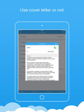 【免費商業App】Resume Producer-APP點子