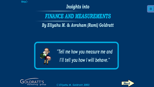 TOC Insights into Finance and Measurements: Throughput Accounting as the Theory of Constraints solut