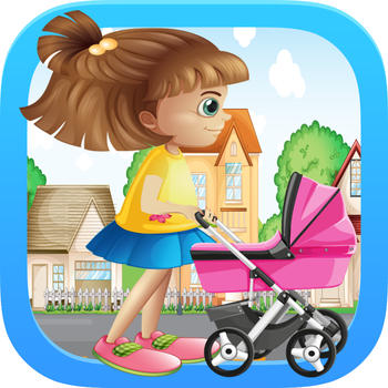 Busy Baby Buggy Neighborhood Walk Obstacle Course LOGO-APP點子