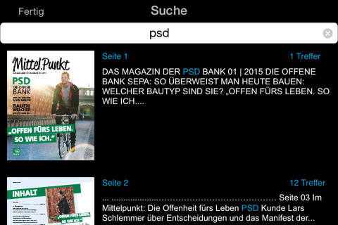 PSD Mittel.Punkt Magazin screenshot 4
