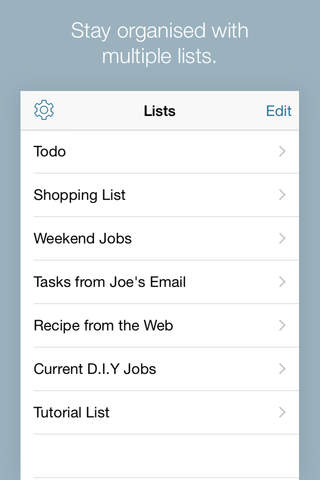 Todo Lists with Alter screenshot 3