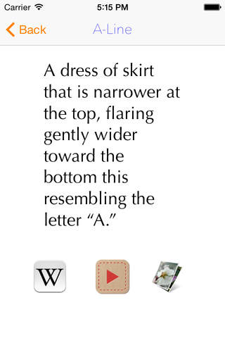 Fashion Dictionary: Glossary with Flashcard and Free Video lesson screenshot 4
