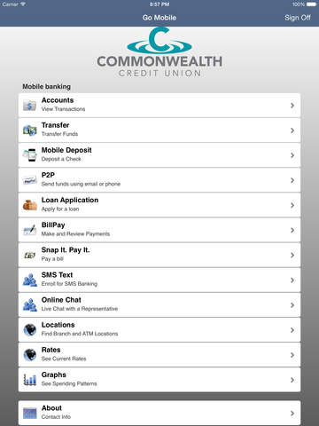 【免費財經App】Commonwealth CU Go Mobile-APP點子