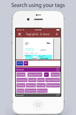 TagLight - Archive, Tag and Find Your Documents screenshot 4