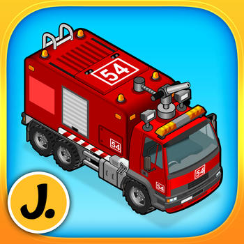 Cars, Trucks and other Vehicles - puzzle game for little boys and preschool kids LOGO-APP點子