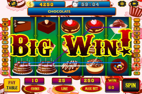 Fun Slots House of Sweets Luck-y Casino in Las Vegas Spin & Win Free screenshot 2