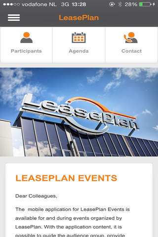 LeasePlan Events screenshot 2