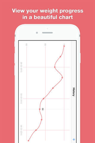 Feather: Track your body weight screenshot 2