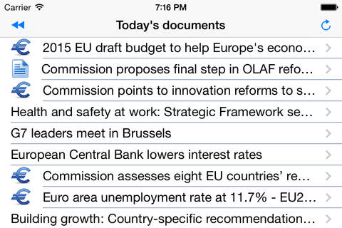 iCOMMISSION - European Union Commission Newsroom screenshot 2