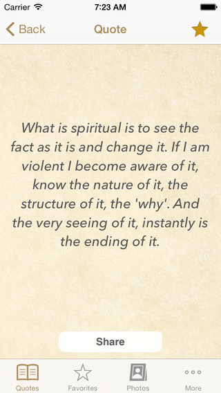 Krishnamurti Wisdom Quotes - insightful thoughts on spirituality and nonduality from Jiddu Krishnamu