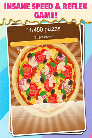 Pizza Poppers Fast Food Bakery Speed Clickers Free screenshot 4