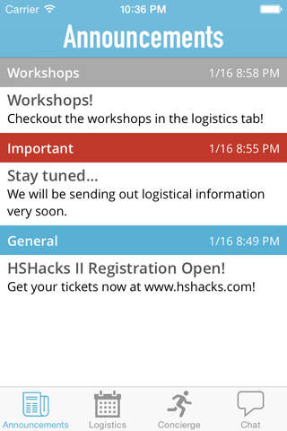 HSHacks II screenshot 2