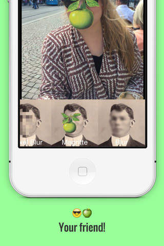 AnonyFace: the anti-selfie app – filters for your face! screenshot 2