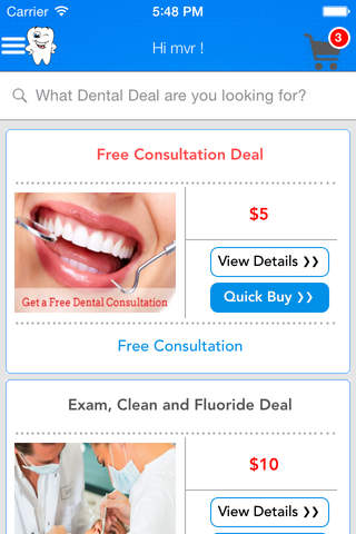 Dental Deals Online screenshot 2