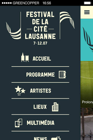 Festival de la Cité Lausanne «en ville» 2015 screenshot 2