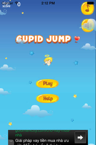 Cupid Jump - tap tap tap screenshot 2
