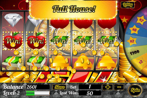 All New Casino Wheel of Luck-y Rich-es Slots Blast - Win Xtreme Fortune in Vegas Pro screenshot 3