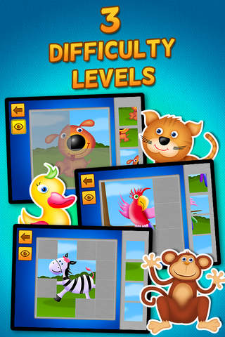 Kids & Play Animals Puzzles for Toddlers and Preschoolers screenshot 2