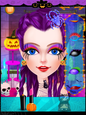 【免費遊戲App】Halloween Salon-Dress Up, Makeup,&Salon Game for Kids-APP點子