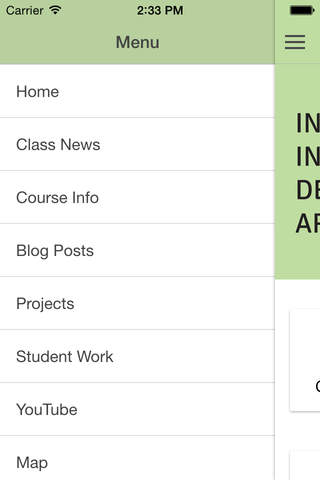YSU Intro to Interactive Design screenshot 3