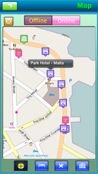 【免費旅遊App】Malta Offline Map Travel Guide-APP點子