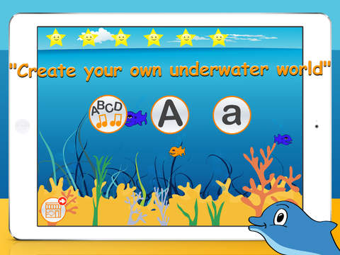 ABC Letters by Laughing Fish - An alphabet learning game for kids