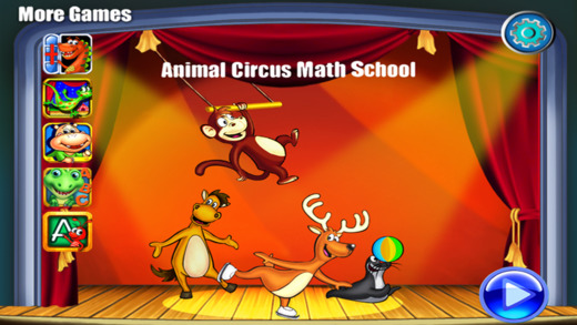 Animal Circus Math School FREE -Educational Learning Games for Preschool Toddlers Kids