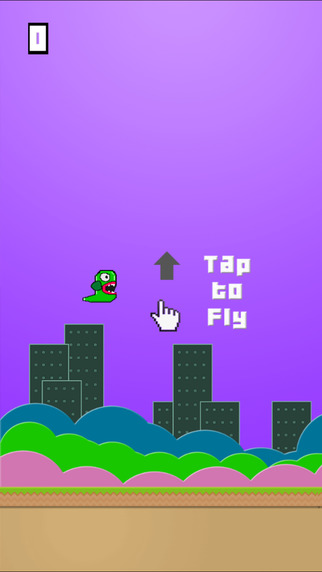 【免費遊戲App】Flappy Flying Monster-APP點子