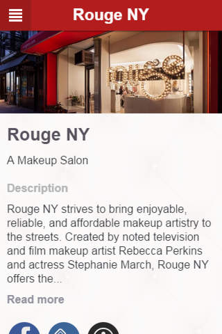 Rouge NY screenshot 2