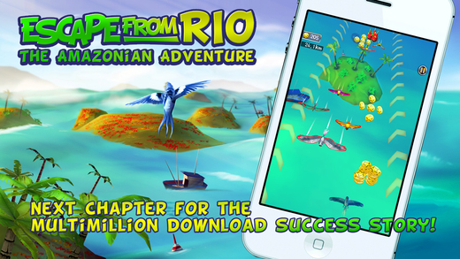 【免費遊戲App】An Escape From Rio: The Amazonian Adventure 3D Gold Game-APP點子