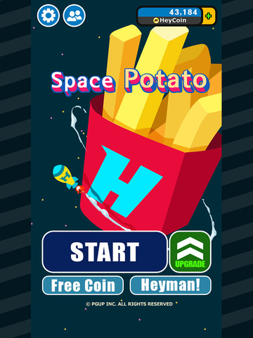 【免費遊戲App】Space Potato-APP點子