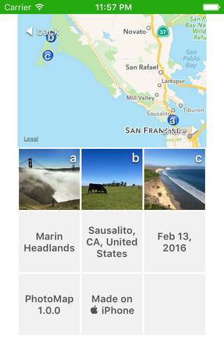 PhotoMap - Create map+photos images for your trips screenshot 2