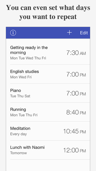 【免費生產應用App】AlarmTimer Free - Scheduling app-APP點子