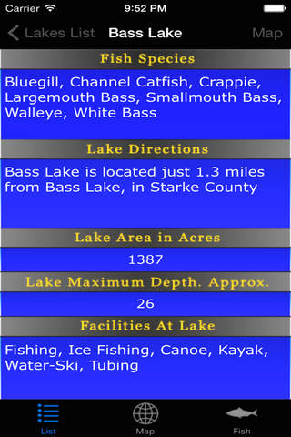 Indiana Lakes - Fishing screenshot 2