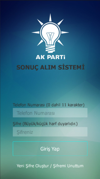 AK Parti Sonuç Alım Sistemi S.A.S.