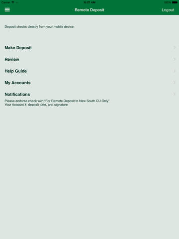 免費下載財經APP|New South CU-Remote Deposit app開箱文|APP開箱王