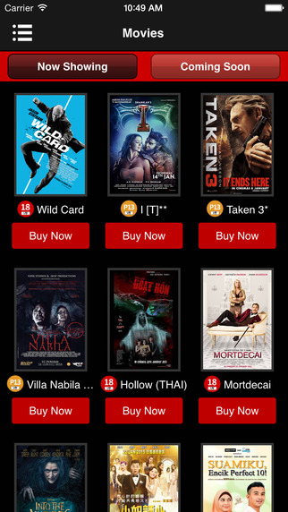 【免費娛樂App】TGV Cinemas-APP點子