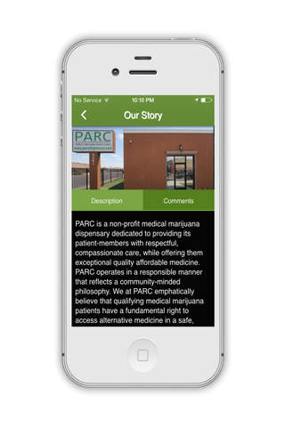 PARC Dispensary screenshot 4
