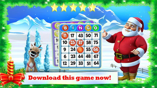 【免費遊戲App】Santa Claus Christmas Bingo - Xmas Casino Fun-APP點子