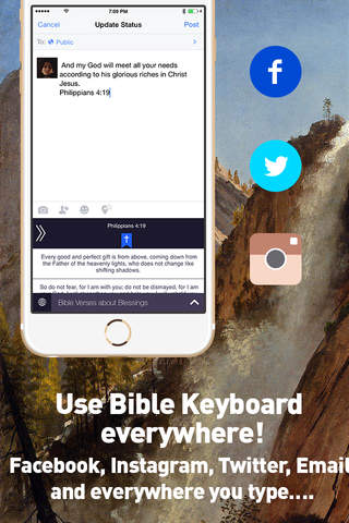 Bible Keyboard Lite screenshot 4