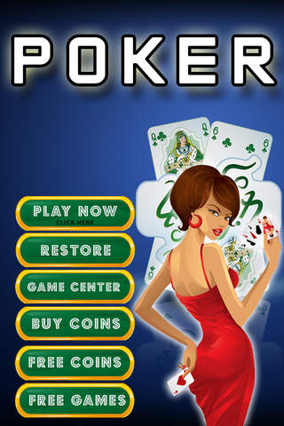 Awesome Girl Party Poker Casino Game screenshot 2
