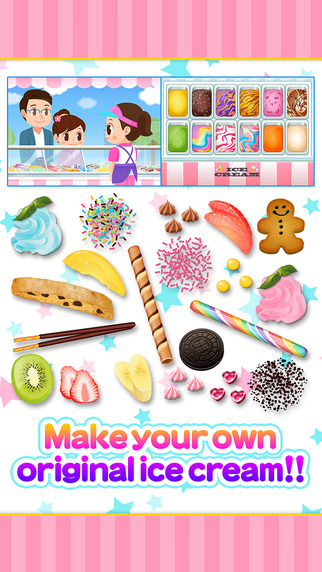 Let's do pretend Ice-cream shop - Work Experience-Based Brain Training App