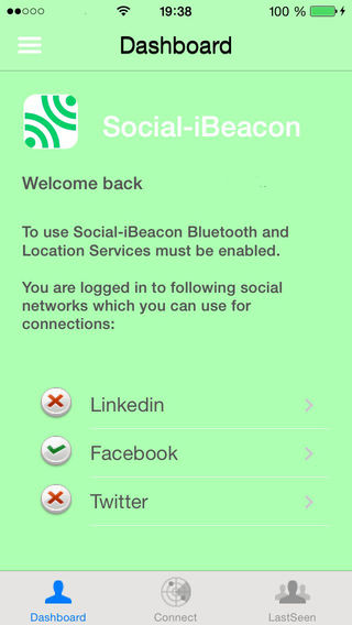 Social-iBeacon