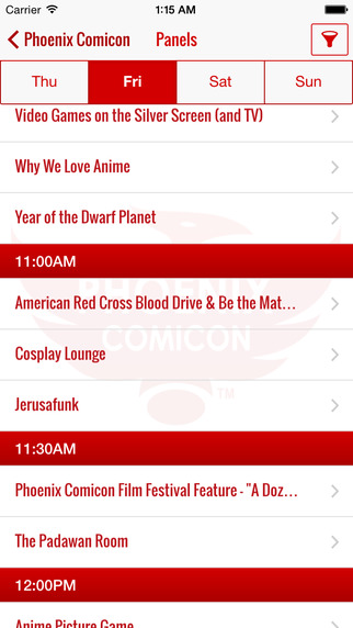 【免費娛樂App】Phoenix Comicon Quick Guide-APP點子