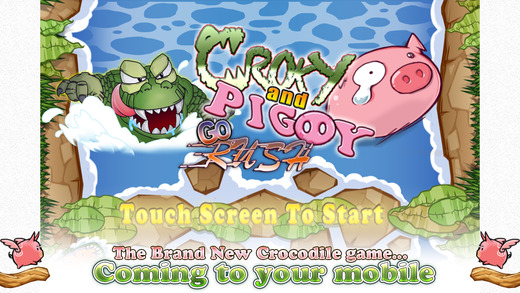 Croky And Piggy Go Rush -the most exciting crocodile arcade game in your mobile device- 