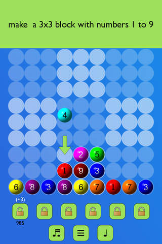 Best Sudoku Type Puzzle Game - Sudoktris screenshot 3