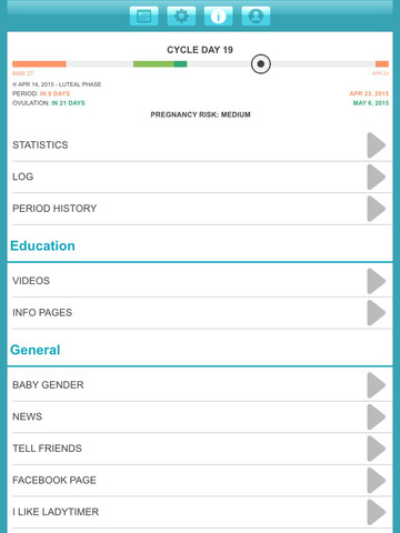 【免費健康App】Ovulation Period Tracker Ladytimer-APP點子